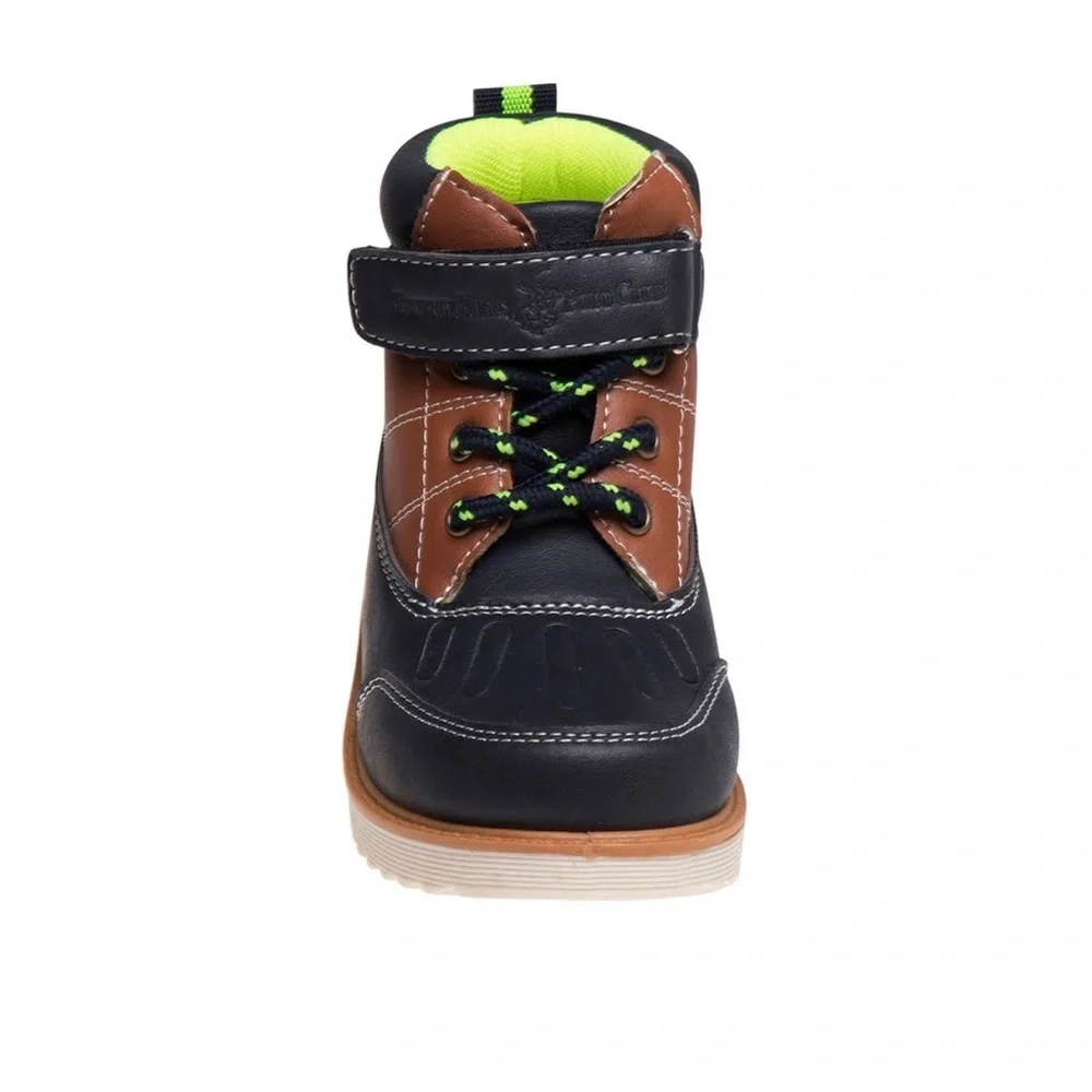 BEVERLY HILLS POLO CLUB Toddler Boys Casual Boots Size 5 NEW - Picture 2 of 14